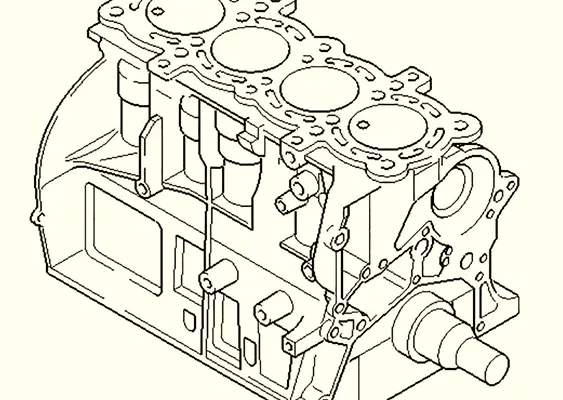 ORJINAL Yarım Motor 1.6 100PC 7M5G6011CB