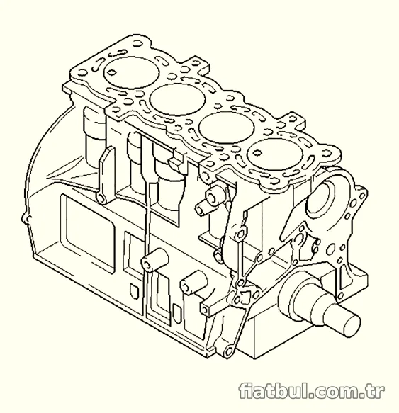 ORJINAL Yarım Motor 1.6 100PC 7M5G6011CB - ORJINAL