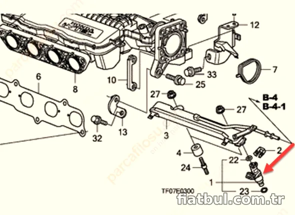 RAM Enjektör 16450RB0003 - RAM