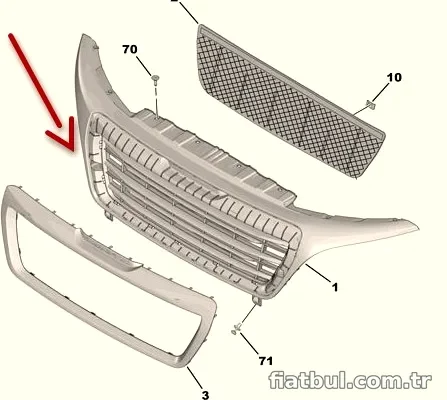 RAM Ön panjur 2701606002
