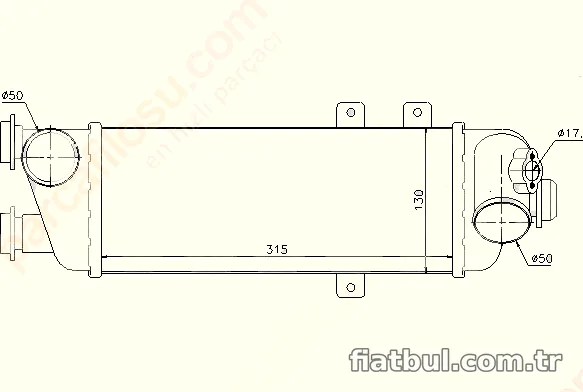RAM Turbo Radyatörü /İnterkol 422101