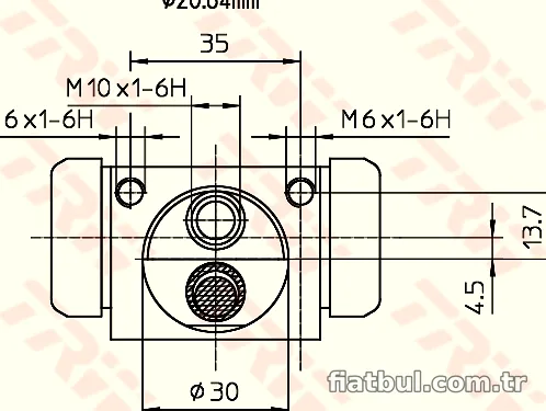 TRW BWF318 Fren Silindiri - TRW - BWF318