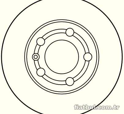 TRW DF2805 Fren Disk Ayna - TRW - DF2805