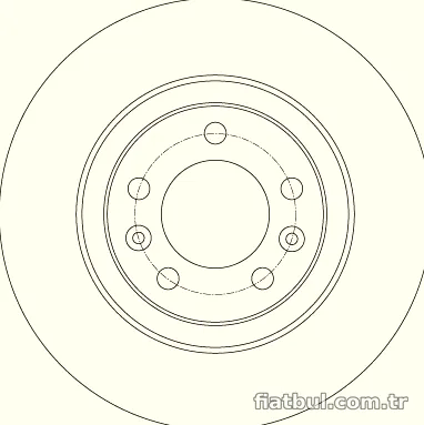 TRW DF6134 Fren Disk Ayna - TRW - DF6134