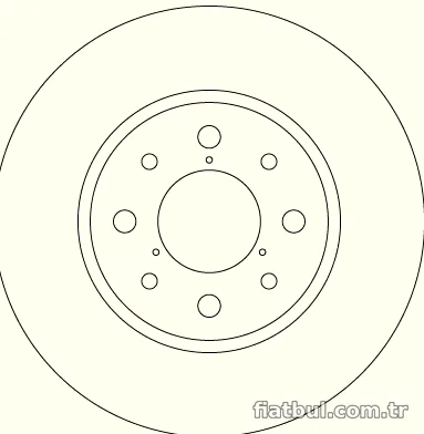 TRW DF6347 Fren Disk Ayna - TRW - DF6347