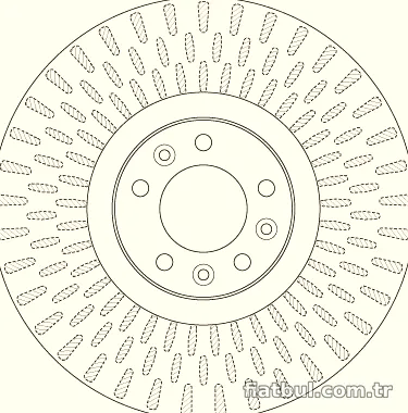TRW DF6427S Fren Disk Ayna - TRW - DF6427S