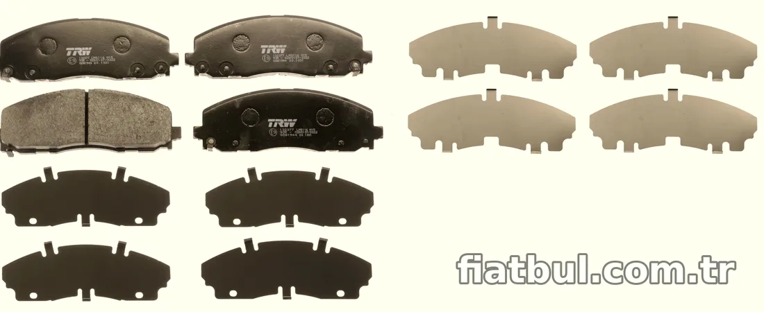 TRW GDB1944 Fren Disk Balata - TRW - GDB1944