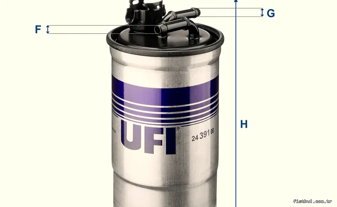 UFI 2439100 Yakıt Filtresi - UFI - 2439100