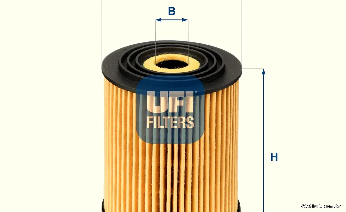 UFI 2503400 Yağ Filtresi - UFI - 2503400