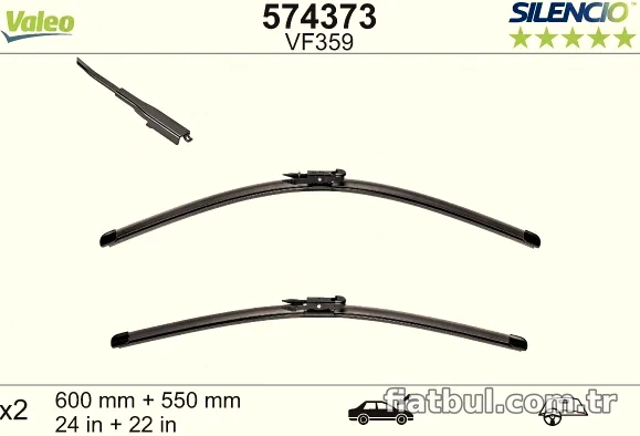 VALEO 574373 Silecek Süpürgesi - VALEO - 574373