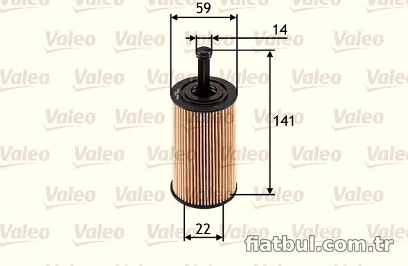 VALEO 586509 Yağ Filtresi - VALEO - 586509