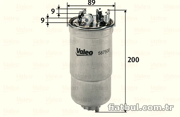 VALEO 587500 Yakıt Filtresi - VALEO - 587500