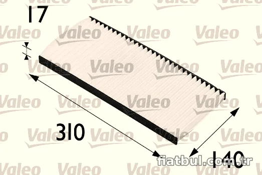 VALEO 698198 Polen Filtresi - VALEO - 698198