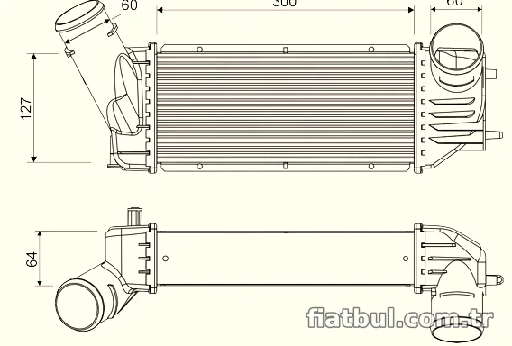 VALEO 818648 Turbo Radyatörü - VALEO - 818648